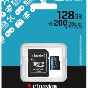 karta pamieci microsd 128gb kingston canvasgo plus 200mbs a2 5d8d3f8b51cf4180861984072a1fe101