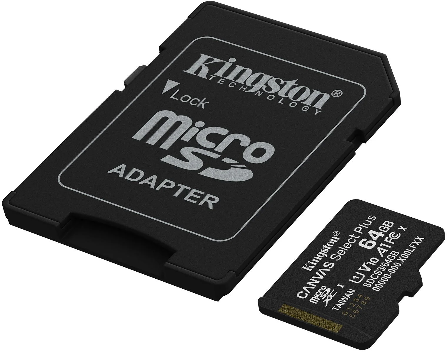 Karta pamięci microSD 64GB Kingston Canvas Select Plus microSDXC C10 UHS-1 64GB