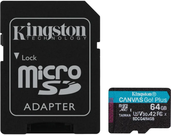 karta pamieci microsd 64gb kingston canvasgo plus 200mbs a2 9b019c5bd8f64842a494c325512aa215