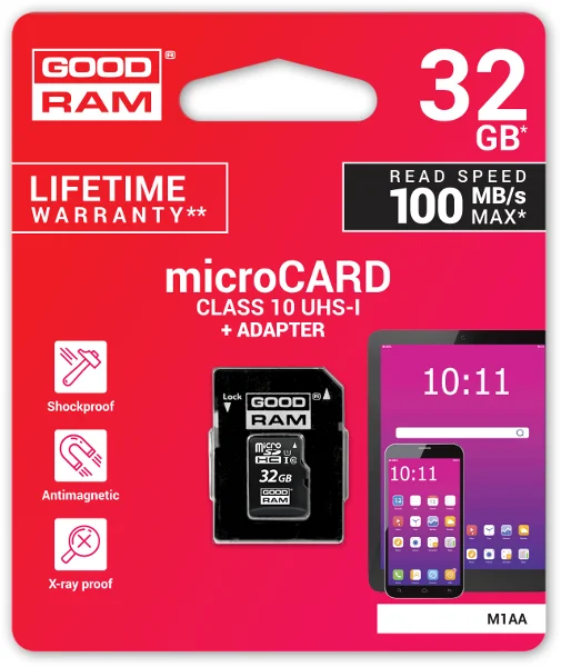 karta pamieci microsd goodram uhs i 32gb bcfe0161ffa8419391ccff087e7d4168