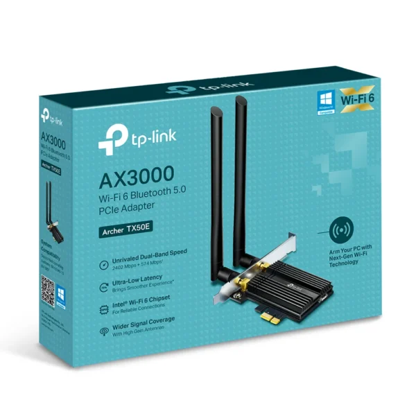 karta sieciowa tp link archer tx50e wi fi 6 bluetooth 50 4e2e1f03eaa14353831c8c12f28ac5d8