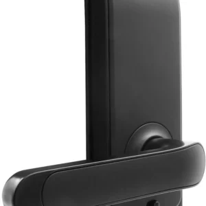 klamka z kontrolerem dostepu eura elh 01h4 czarna 2350d3976dc44826942c0f8552040624