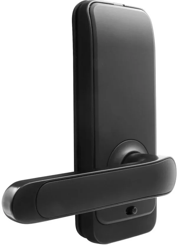 klamka z kontrolerem dostepu eura elh 01h4 czarna 2350d3976dc44826942c0f8552040624