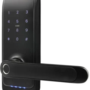 klamka z kontrolerem dostepu eura elh 01h4 czarna a21eb37bf84b4738b012019e417a5e45