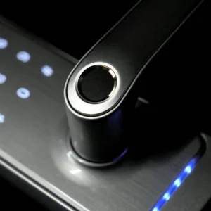 klamka z kontrolerem dostepu eura elh 01h4 silver 7af7625c1f2f4b61b1c9589663042c3f