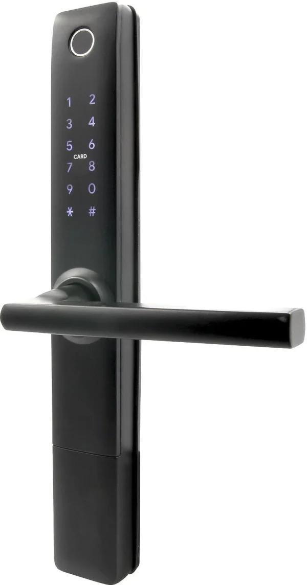 klamka z kontrolerem dostepu eura elh 20h4 black 7ada5f00fa304422b54fdc3cd5e59f18