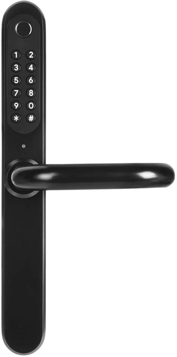 klamka z kontrolerem dostepu eura elh 30h4 black 5131ac84782f4310b10b5b47b950e791