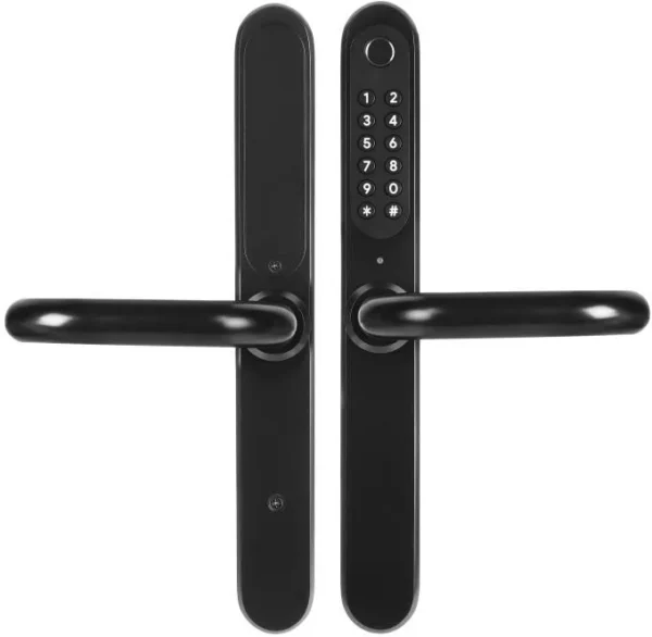 klamka z kontrolerem dostepu eura elh 30h4 black b701b2b16b2e4b76bd139009818db9c9