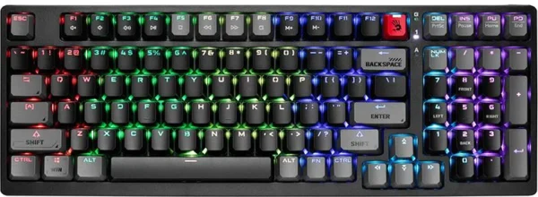 klawiatura mechaniczna a4tech bloody s98 usb sports lime blm 56572a4a0ff346538ac9350c553a15be