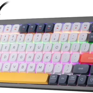 klawiatura mechaniczna tracer fina 84 grey outemu red switch 18c5cd81d65245ab9acd587f157af02e