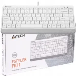 klawiatura przewodowa a4tech fstyler fk11 biay 58327aeca0a24b6888fd90f85293b423