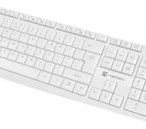 klawiatura przewodowa natec nautilus slim biay d1a95361f1284542a4b3f9f63b0c25f0