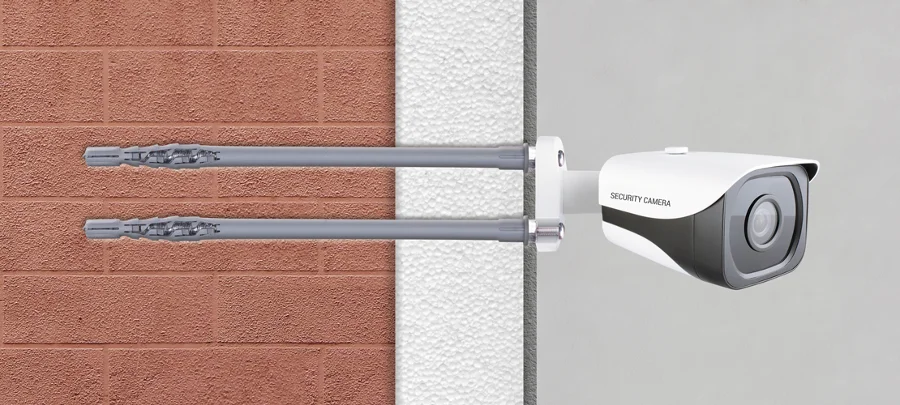 Kołek do mocowania na elewacji Ebolt 12*200 mm z gwintem wewnetrznym m5