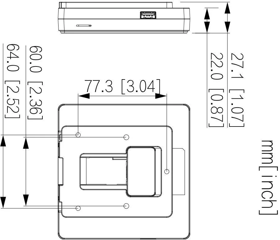 KONTROLER DOSTĘPU DO ROZPOZNAWANIA TWARZY DAHUA ASI3214A-W