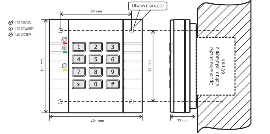 Kontroler dostępu ROGER PR302