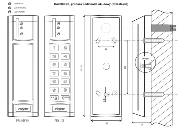 kontroler dostepu roger pr311se ed476e17c4e747c299af5beefee6a5b3