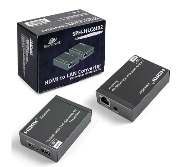 konwerter hdmi na lan spacetronik sph hlc6ir2 456ec20365b348e88b16800306993998