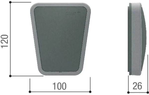 lampa came klt1fdsw led rgw 24v 806la 0060 f966b53c4b0946b195cd1588f3faf8e4