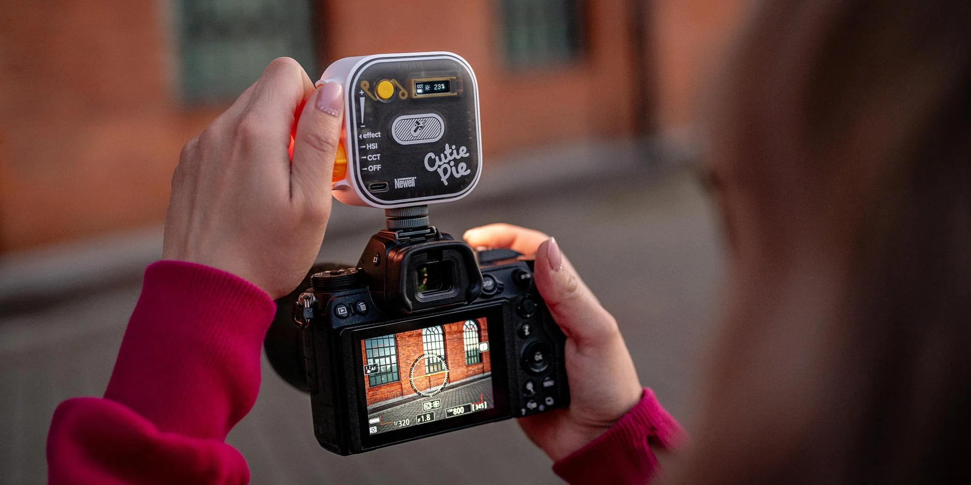 Lampa LED Newell RGB Cutie Pie - biała