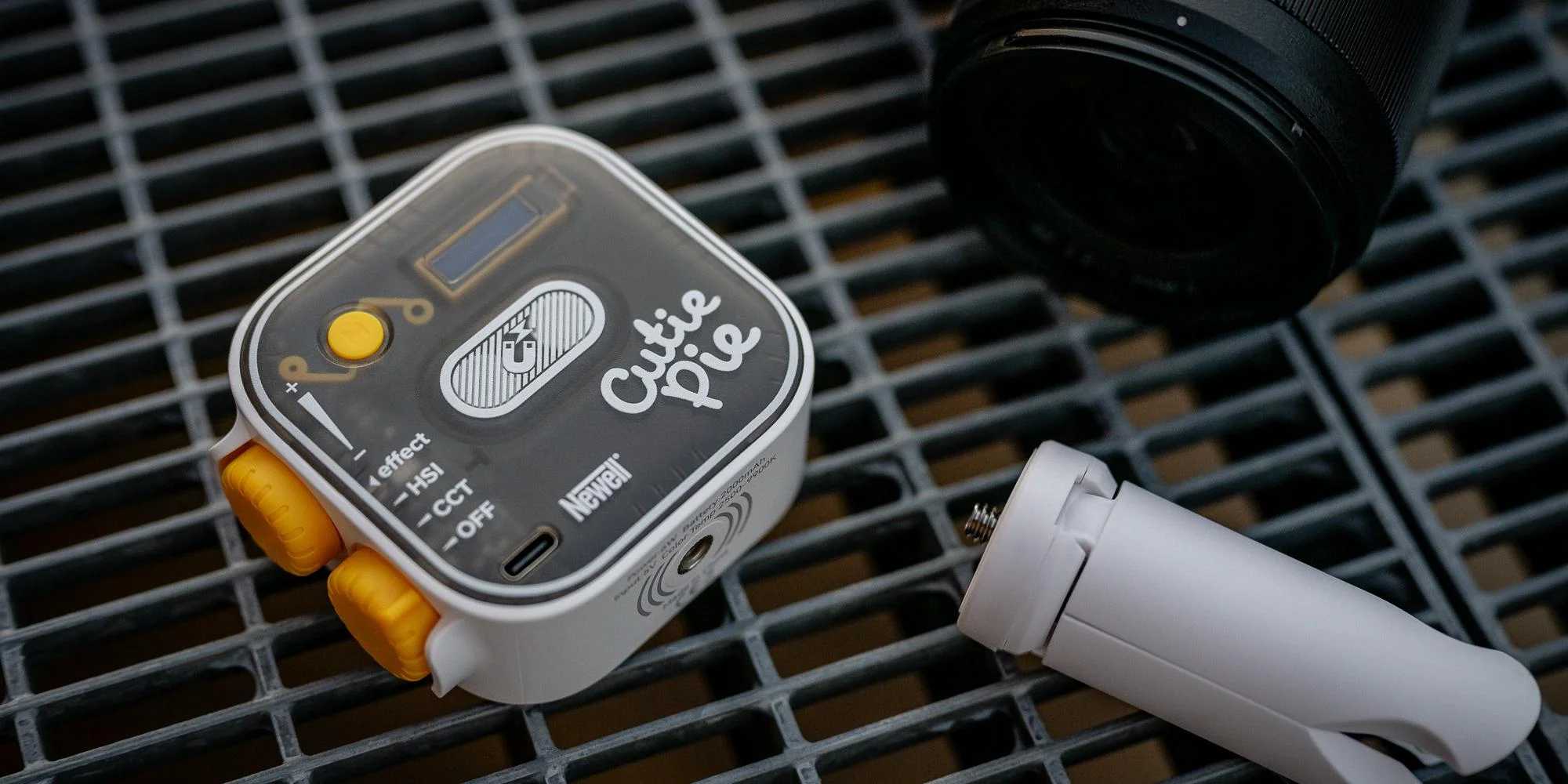 Lampa LED Newell RGB Cutie Pie - czarna