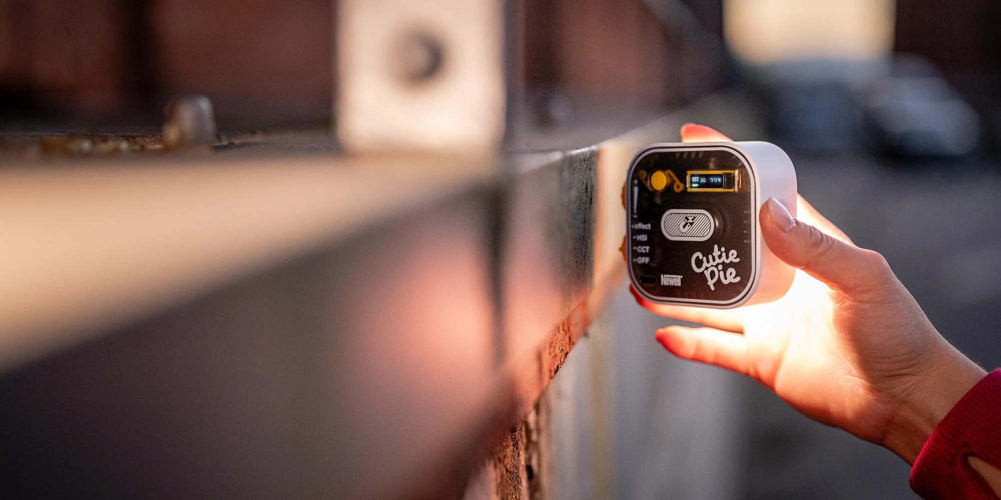 Lampa LED Newell RGB Cutie Pie - czarna