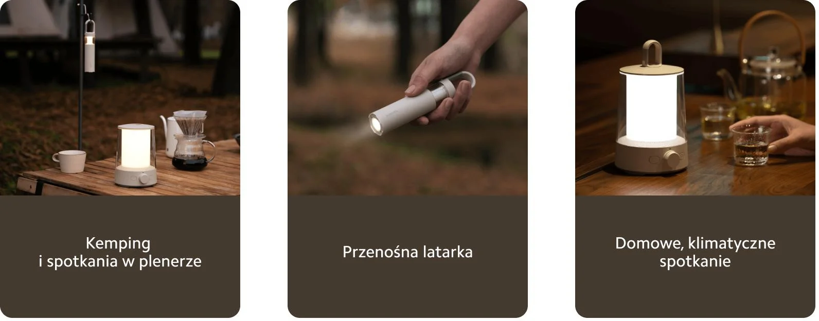 Lampa Xiaomi Multi-function Camping Lantern