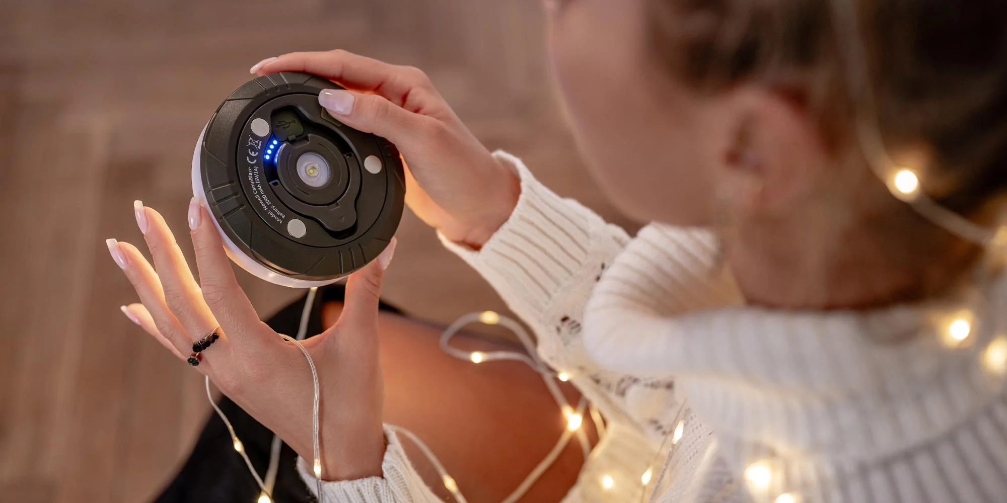 Lampka LED Newell CampBlaze ze sznurem świetlnym