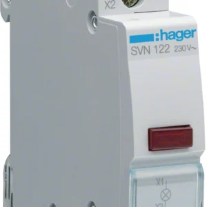 lampka sygnalizacyjna 230v ac czerwony led hager svn122 17a57711fe8740339bbdb933b45efa83