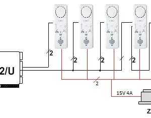 laskomex lg 8d bezsuchawkowy gosnomowiacy unifon do domofono 3d3922095bf24407820db5887239d06d
