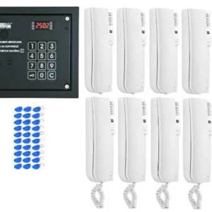 laskomex system domofonu 10 lokatorow 1 wejscie czytnik rfid e4ed146d7ead440cb8c6d8fe094bf559