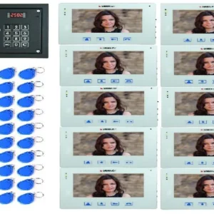laskomex system wideo domofonu 10 lakatorow 1 wejscie czytni 5e7cc62717e04f7c9c6f5260d71c857c