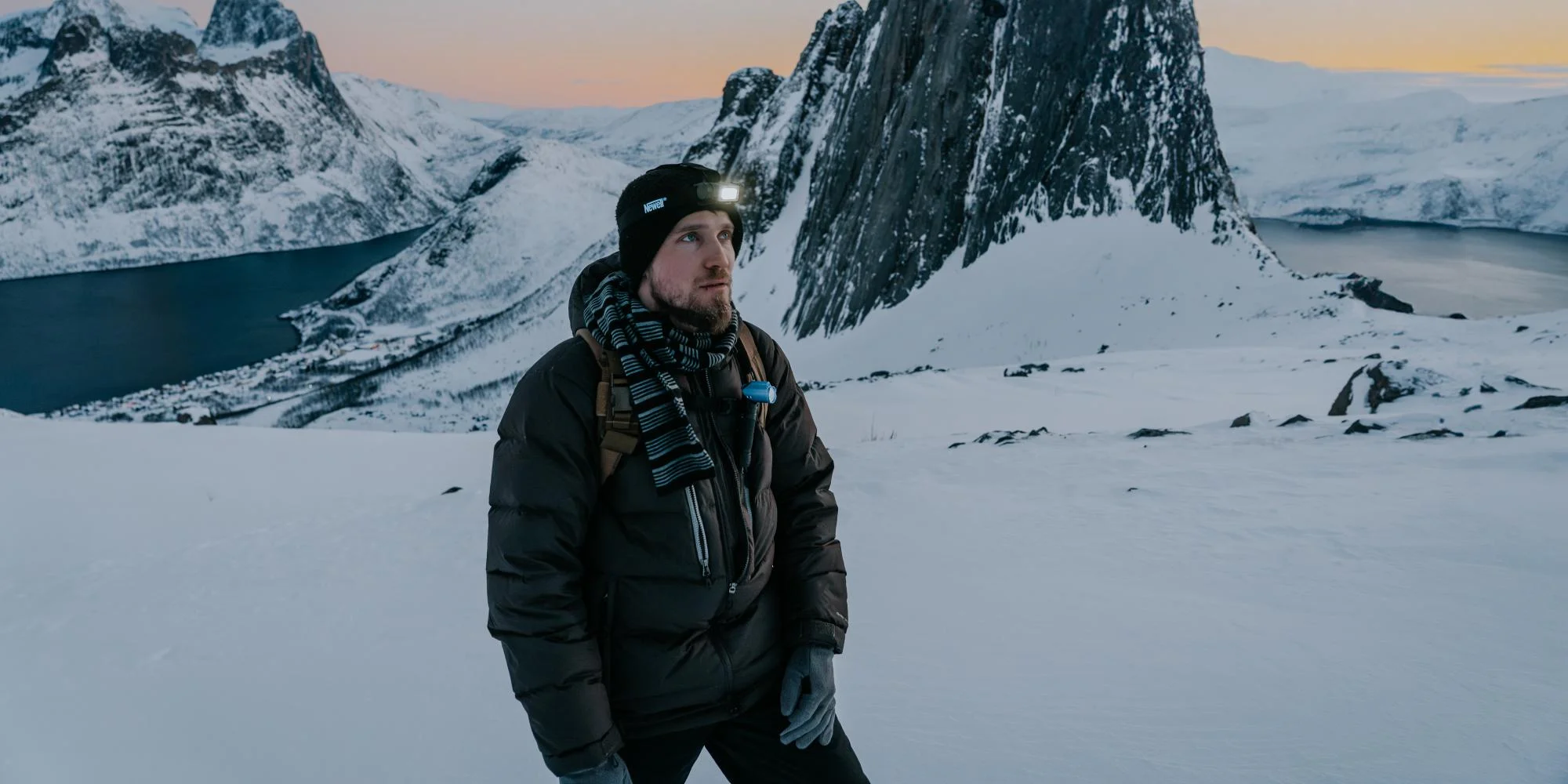 Latarka czołowa Newell HL1000COB USB-C