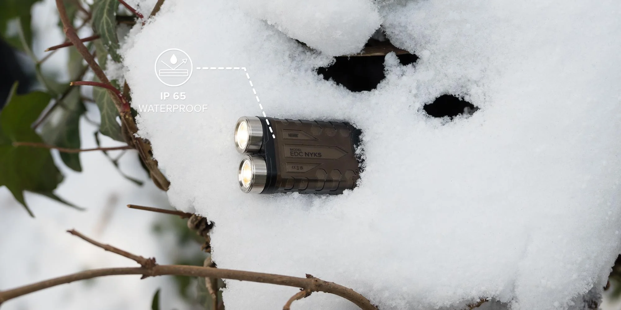 Latarka LED Newell EDC Nyks