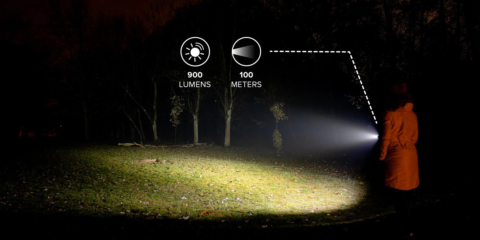 Latarka LED Newell EDC Nyks