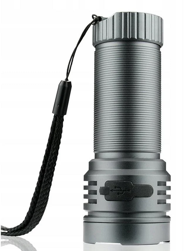 Latarka ręczna everActive FL-3300R Luminator IPX4 - do 7 godzin świecenia w najwyższym trybie pracy