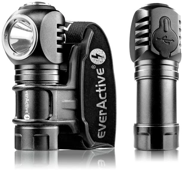 Latarka wielofunkcyjna everActive FL-55R - aż do 2 godzin świecenia w najwyższym trybie pracy