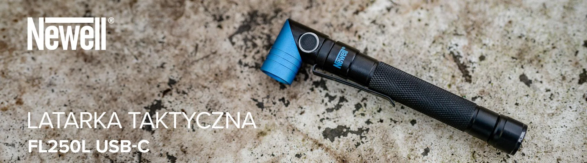 Latarka taktyczna Newell FL250L USB-C