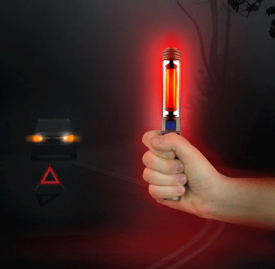 Latarka warsztatowa inspekcyjna LED everActive WL-400 5W COB - doskonała także jako urządzenie ostrzegawcze!