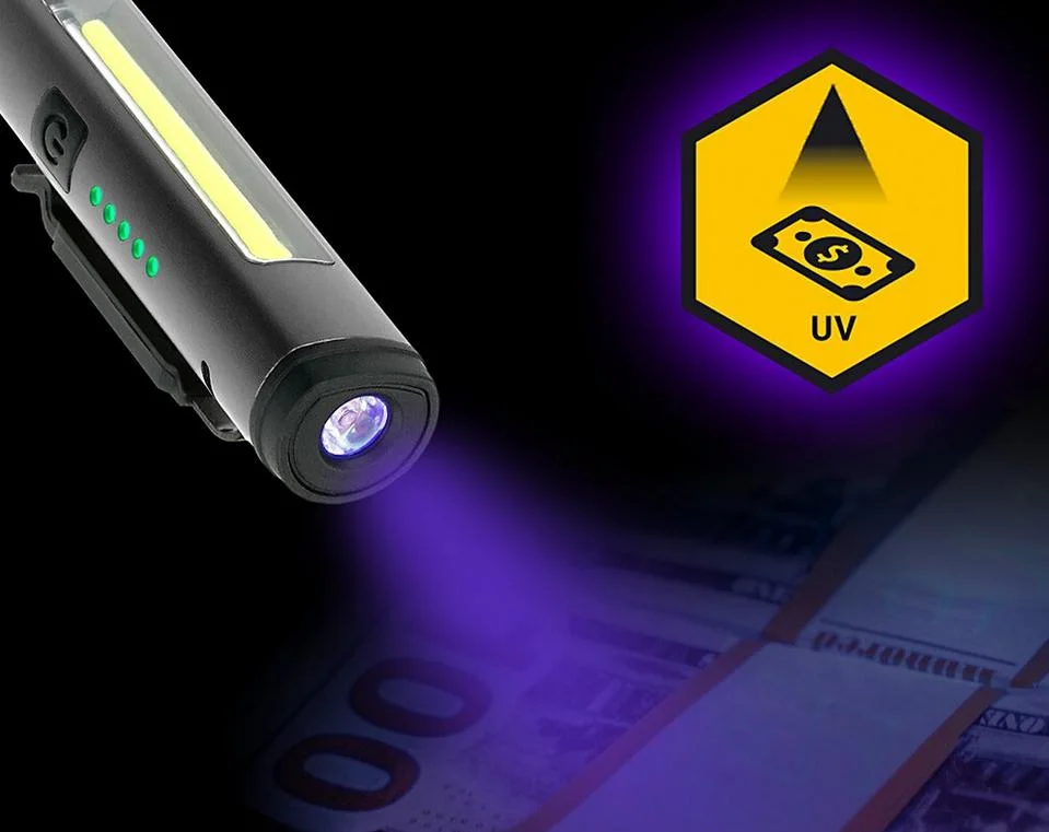 Latarka everActive PL-350R z zaawansowaną diodą UV o długości fali 365nm - jeszcze więcej zastosowań!