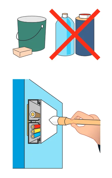 Zalecenia bezpiecznego użytkowania, montaż, czyszczenie oraz wykończenie