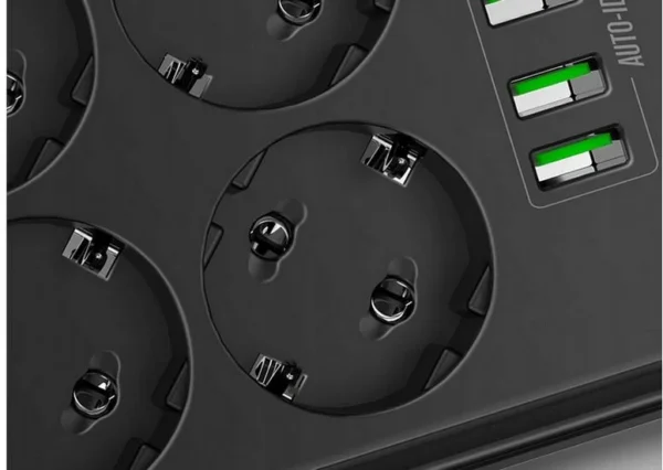 listwa zasilajaca ldnio se6403 6 gniazd 4x usb przeduzacz 940f25403a9346eba436474c07bf9ebf