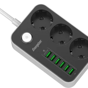 listwa zasilajaca z wyacznikiem energizer 3x schuko 6x usb a 79e4a0fefde14ce98a5334a71d93ae7b