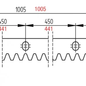 listwa zebata came m4 81000mm metalowa do bram przesuwny e0840d0f6d6f41139070224199167238