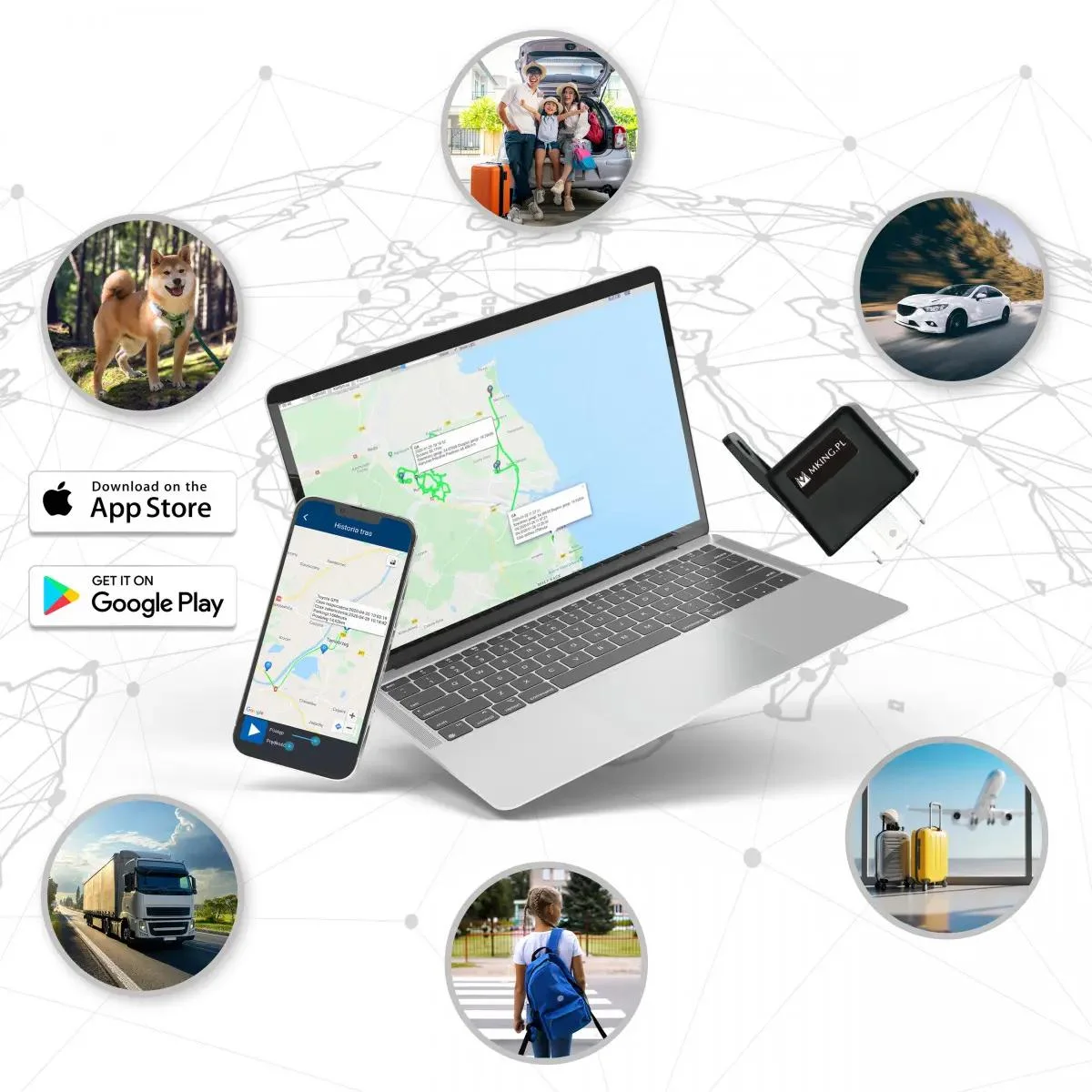 Darmowa Aplikacja GPS.MKING w Języku Polskim – Pełna Kontrola Bez Abonamentu