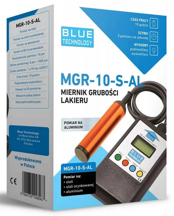 miernik grubosci lakieru blue technology mgr 10 s al 37157a259bad46d995685b5a4c908ab3