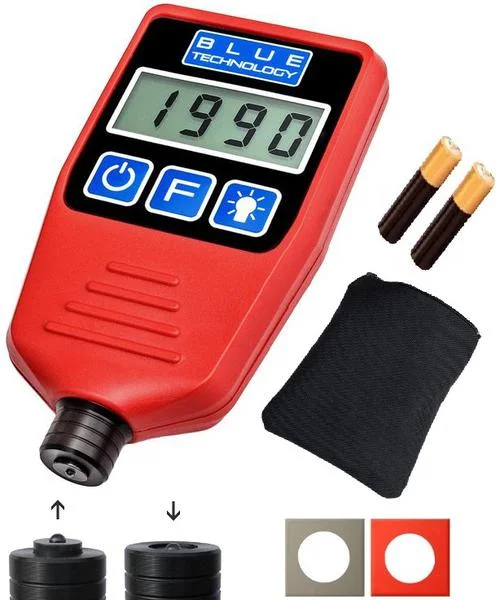 Podświetlany ekran - dodatkowa zaleta miernika grubości lakieru P-13-AL: