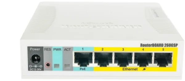 mikrotik routerboard css106 1g 4p 1s rb260gsp 1854af063b4344788f089713a4e83388