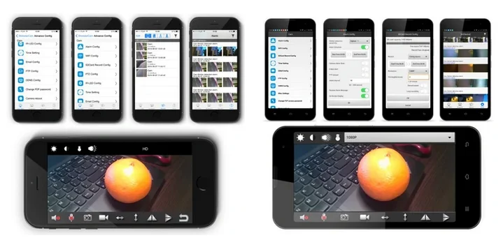 DLA KAMERY DOSTĘPNA JEST DARMOWA APLIKACJA NA SYSTEMY IOS I ANDROID