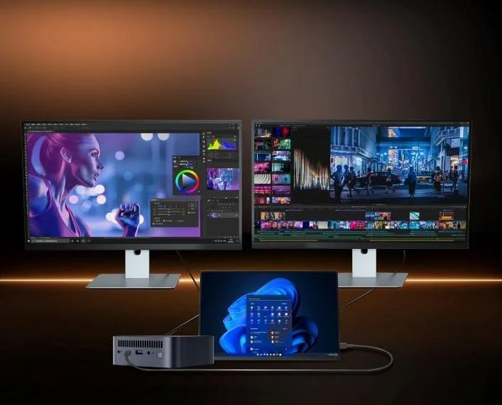 Mini PC Blackview MP100 Ryzen 7-5825U/32GB/SSD1TB/Win11 Pro czarny