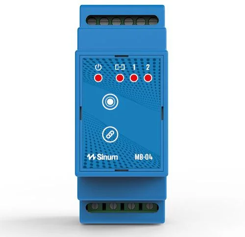 Moduł bezprzewodowy bramy na szynę DIN MB-04 Tech sterowniki